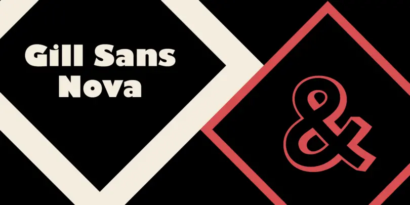 Gill Sans Nova 