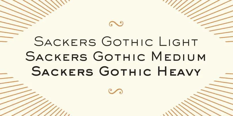 Sackers Gothic 