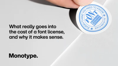 Cost of a font License